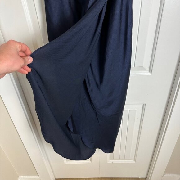 Ted Baker London Navy Blue Long Midi Dress Women’s Size 1 - Picture 11 of 15